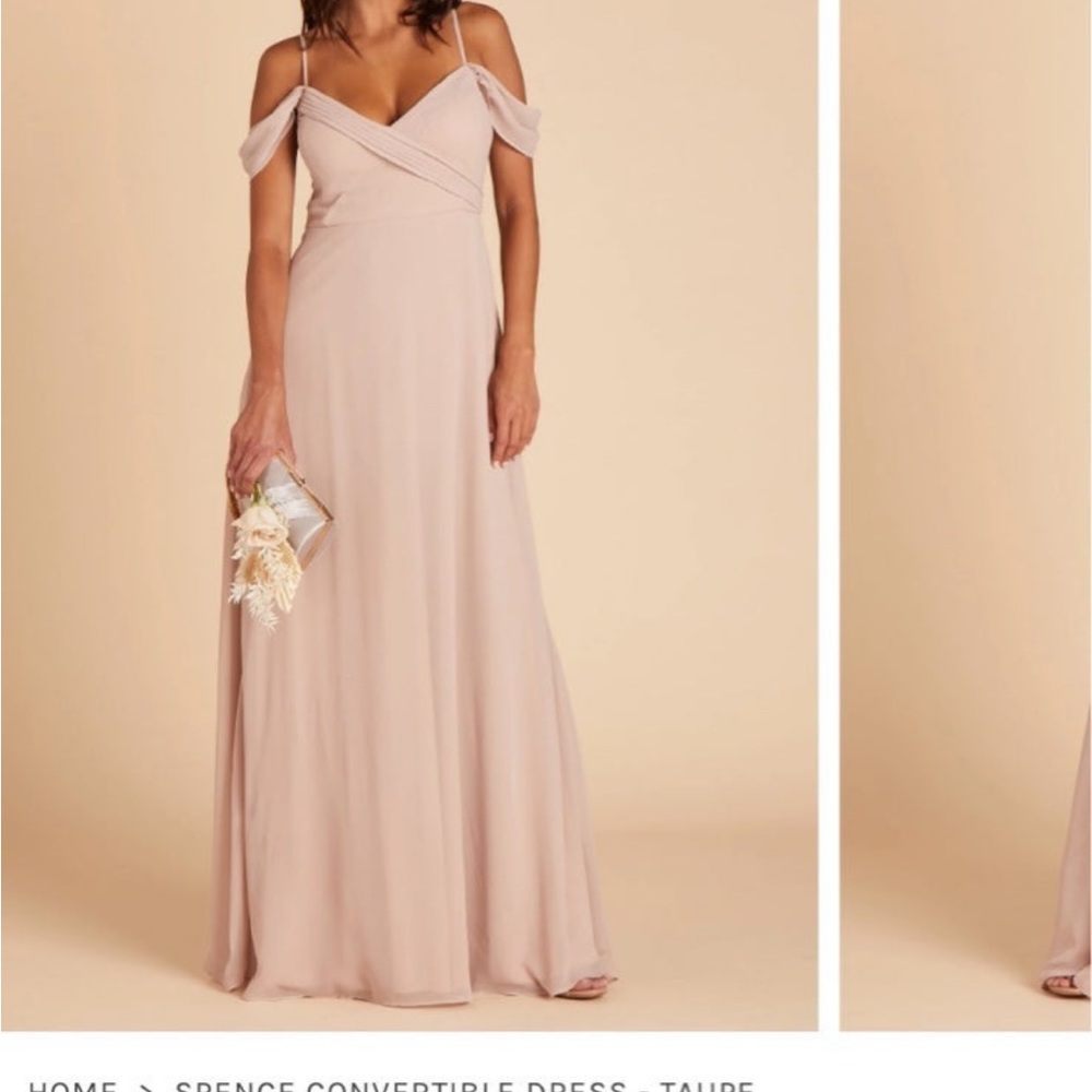 Birdy Grey Bridesmaid Dress - Spence Convertible- Chiffon Taupe